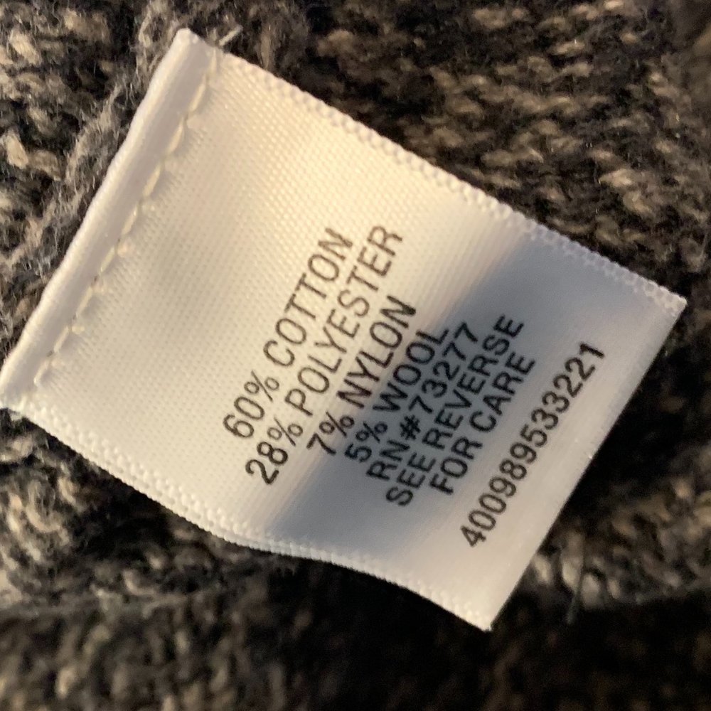 Sonoma Knit Gray Sweater - Picture 4 of 5